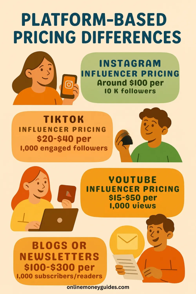 influencer rates