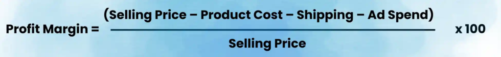dropshipping proft margin
