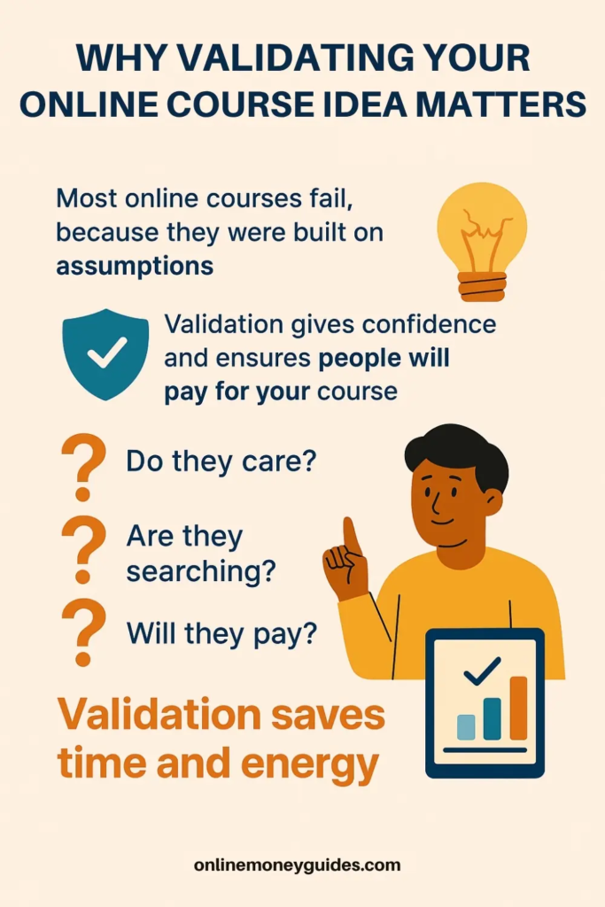 validate your online course idea