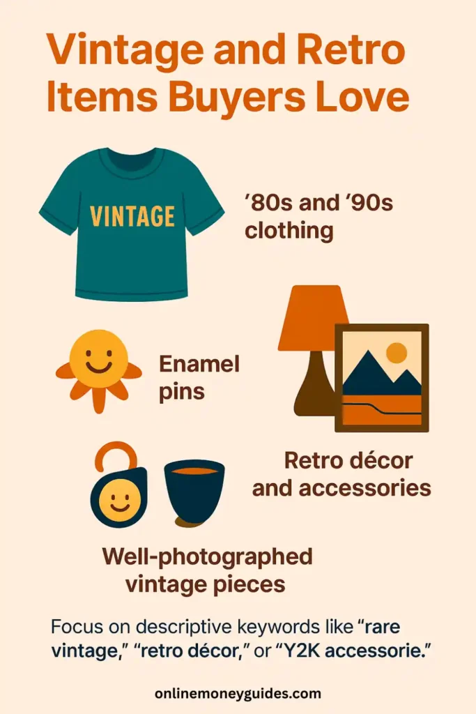 best things to sell on etsy vintage and retro