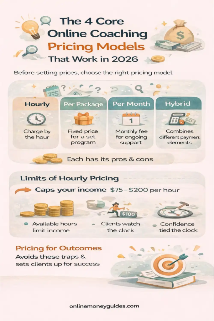 pricing models online coaching