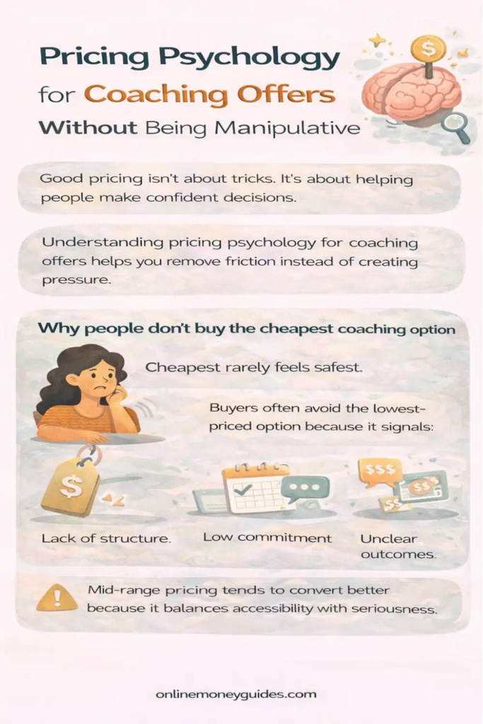 pricing psychology for coaching offers